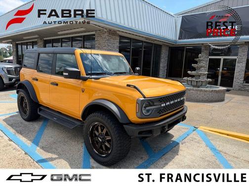 Orange Metallic 2022 Ford Bronco Badlands