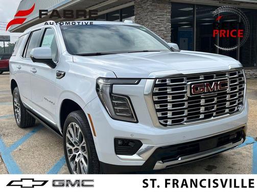 Glacier White Tricoat 2026 GMC Yukon Denali