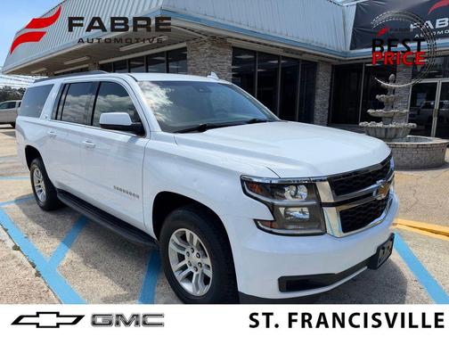 Summit White 2019 Chevrolet Suburban LT