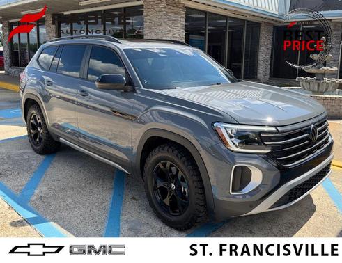 Pure Gray 2024 Volkswagen Atlas 2.0T SE w/Technology 4MOTION