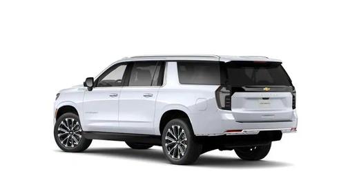 Polar White Tricoat 2026 Chevrolet Suburban High Country, 4WD