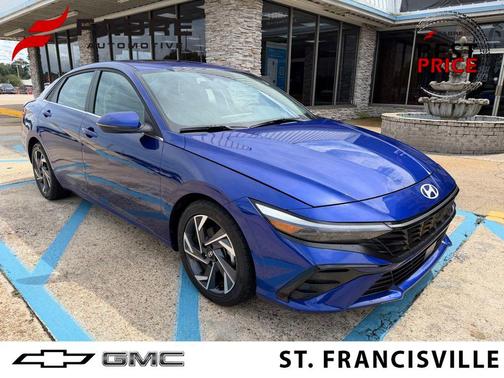 Intense Blue 2025 Hyundai ELANTRA Limited