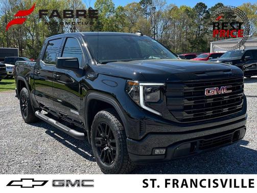 Onyx Black 2026 GMC Sierra 1500 Elevation