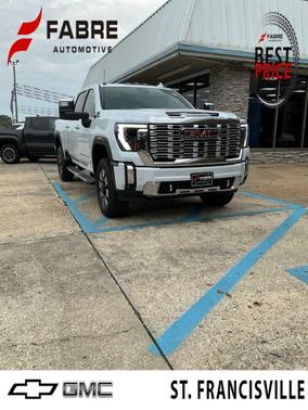 Glacier White Tricoat 2026 GMC Sierra 3500 Denali