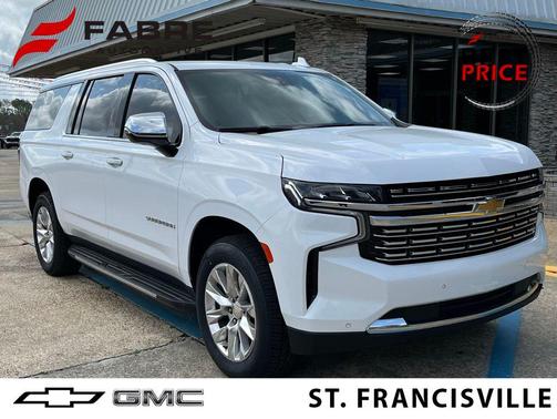 Summit White 2024 Chevrolet Suburban Premier