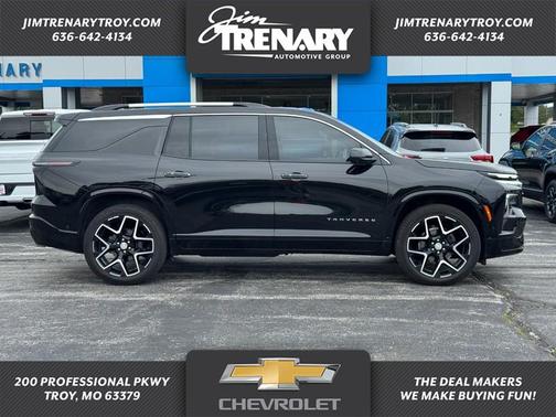 Mosaic Black Metallic 2025 Chevrolet Traverse High Country