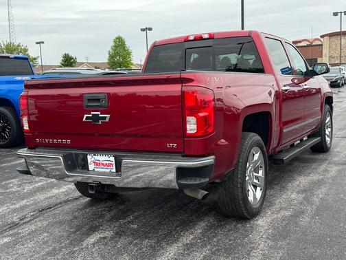 Cajun Red Tintcoat 2018 Chevrolet Silverado 1500 LTZ