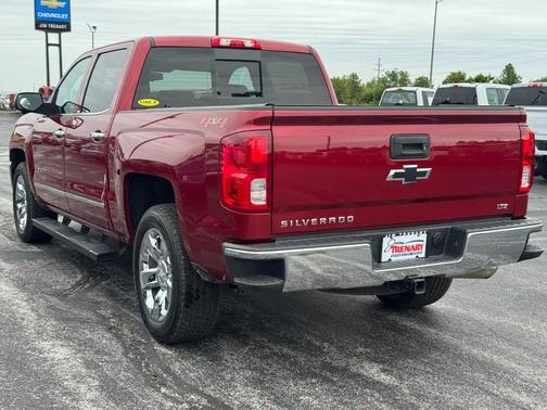 Cajun Red Tintcoat 2018 Chevrolet Silverado 1500 LTZ
