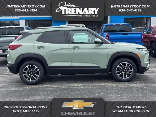 Cacti Green 2026 Chevrolet Trailblazer LT