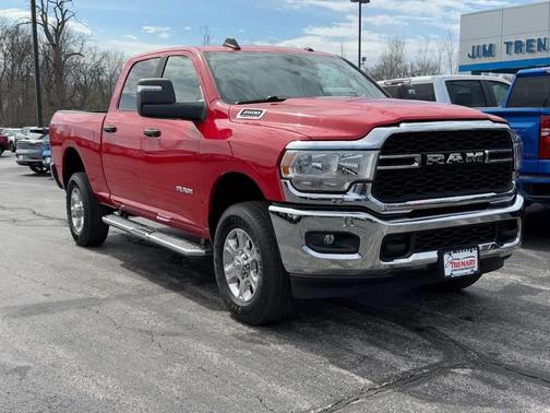 Flame Red Clearcoat 2024 RAM 2500 Big Horn Crew Cab 4x4 6'4' Box