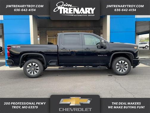Black 2026 Chevrolet Silverado 2500 Custom