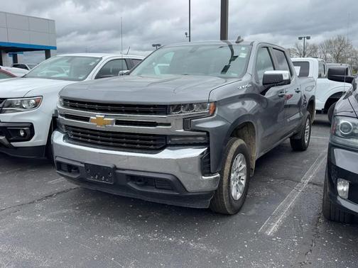 Satin Steel Metallic 2021 Chevrolet Silverado 1500 LT