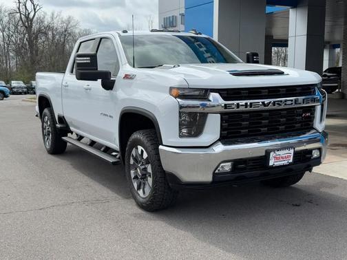 Summit White 2021 Chevrolet Silverado 2500 LT