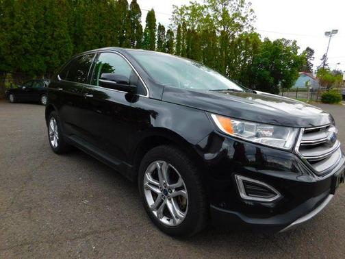 Shadow Black 2018 Ford Edge Titanium
