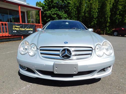 Silver 2007 Mercedes-Benz SL-Class SL 550