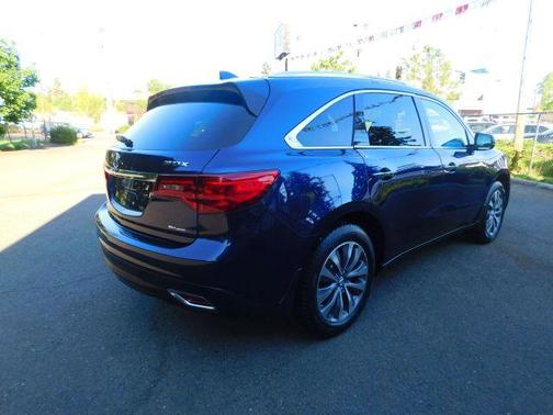 Fathom Blue Pearl 2014 Acura MDX 3.5L Technology Package
