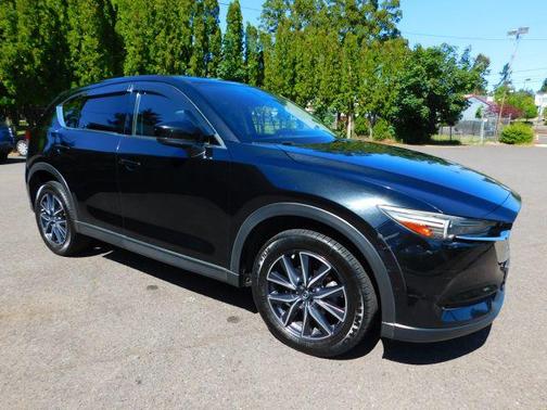 Jet Black Mica 2017 Mazda CX-5 Grand Touring