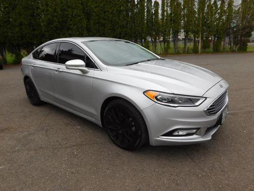 Ingot Silver 2018 Ford Fusion Titanium
