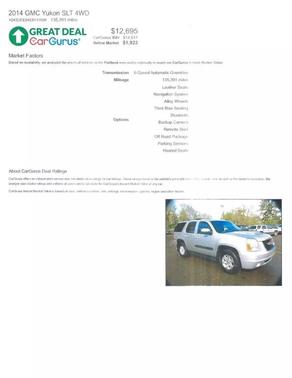 2014 GMC Yukon SLT