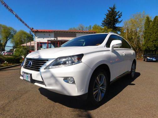 Starfire Pearl 2015 Lexus RX 450h Base