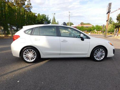 Satin White Pearl 2014 Subaru Impreza 2.0i Premium