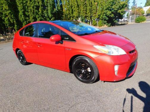 Barcelona Red Metallic 2013 Toyota Prius Three