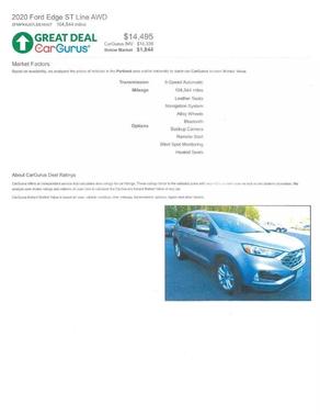 2020 Ford Edge SEL
