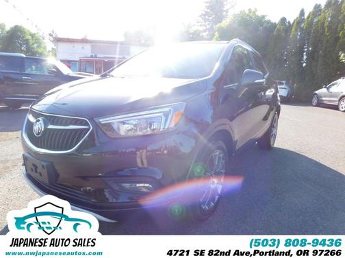 Ebony Twilight Metallic 2017 Buick Encore Sport Touring