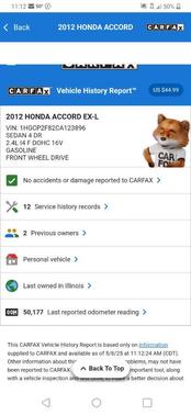 2012 Honda Accord SE