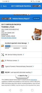 2017 Chrysler Pacifica Touring-L