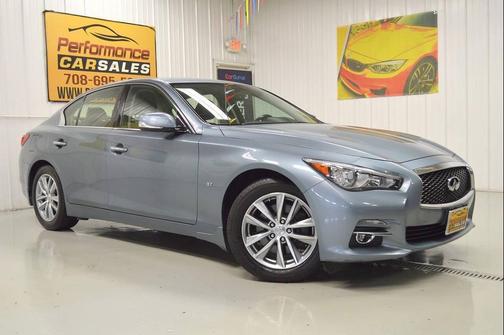Hagane Blue 2015 INFINITI Q50 Premium