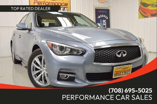 Hagane Blue 2015 INFINITI Q50 Premium