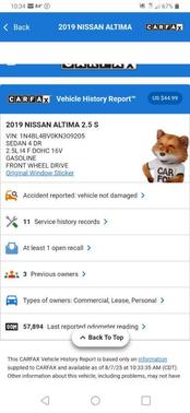 2019 Nissan Altima 2.5 S