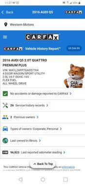 2016 Audi Q5 2.0T Premium Plus