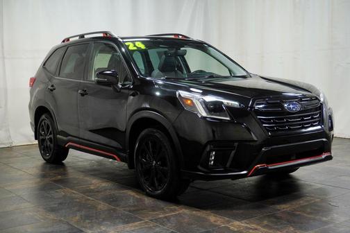 Crystal Black Silica 2024 Subaru Forester Sport