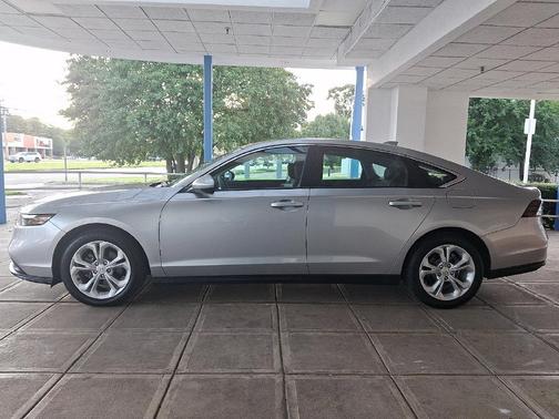 Solar Silver Metallic 2025 Honda Accord LX