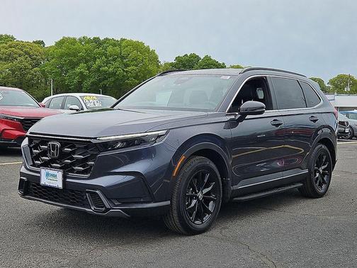 Meteorite Gray Metallic 2025 Honda CR-V Hybrid Sport-L