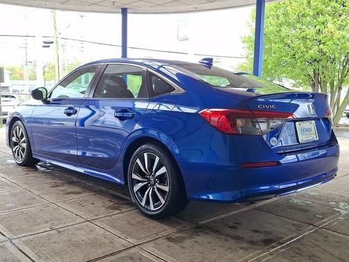 Aegean Blue Metallic 2023 Honda Civic EX