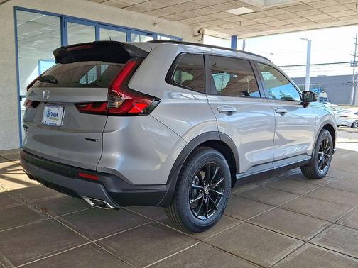 Solar Silver Metallic 2026 Honda CR-V Hybrid Sport-L