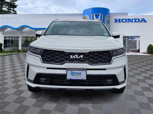 Snow White Pearl 2023 Kia Sorento Hybrid EX