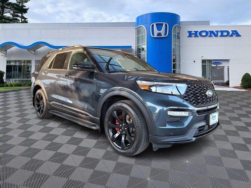 Blue Metallic 2023 Ford Explorer ST