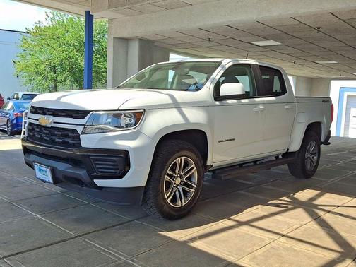 Summit White 2022 Chevrolet Colorado WT