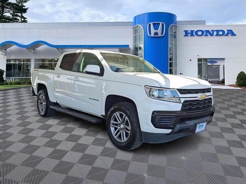 Summit White 2022 Chevrolet Colorado WT
