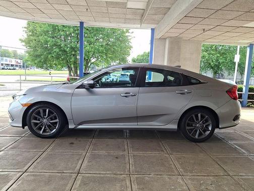 Silver 2021 Honda Civic EX