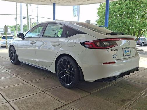 Platinum White Pearl 2026 Honda Civic Sport
