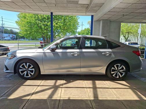 Lunar Silver Metallic 2024 Honda Civic LX