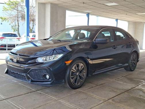 Black 2018 Honda Civic EX-L w/Navi