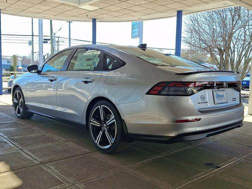 Solar Silver Metallic 2026 Honda Accord Hybrid Sport