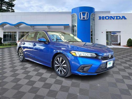 Aegean Blue Metallic 2023 Honda Civic EX