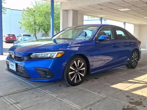 Aegean Blue Metallic 2023 Honda Civic EX